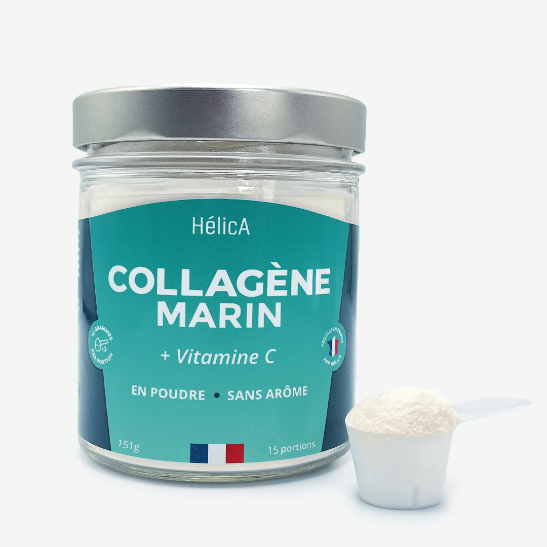 Pot de Collagène Marin + Vitamine C HélicA
