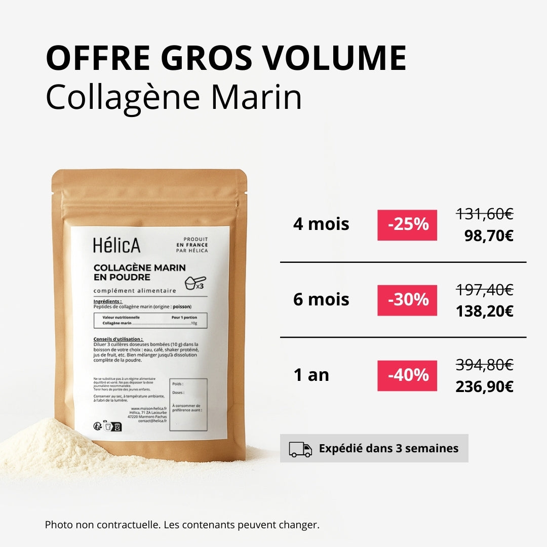 Collagène Marin Pur | Offre gros volume