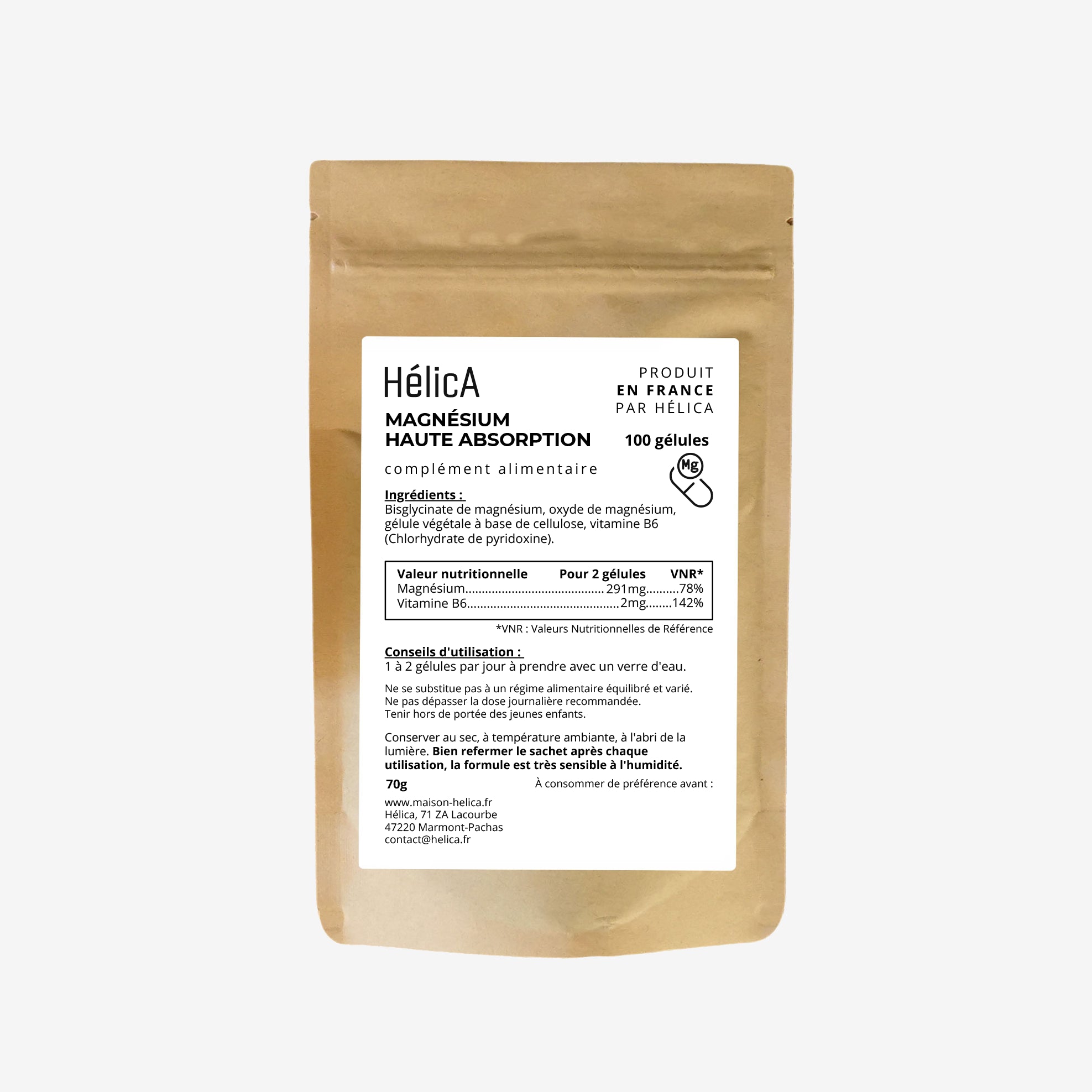 Magnésium Haute Absorption Bien-être