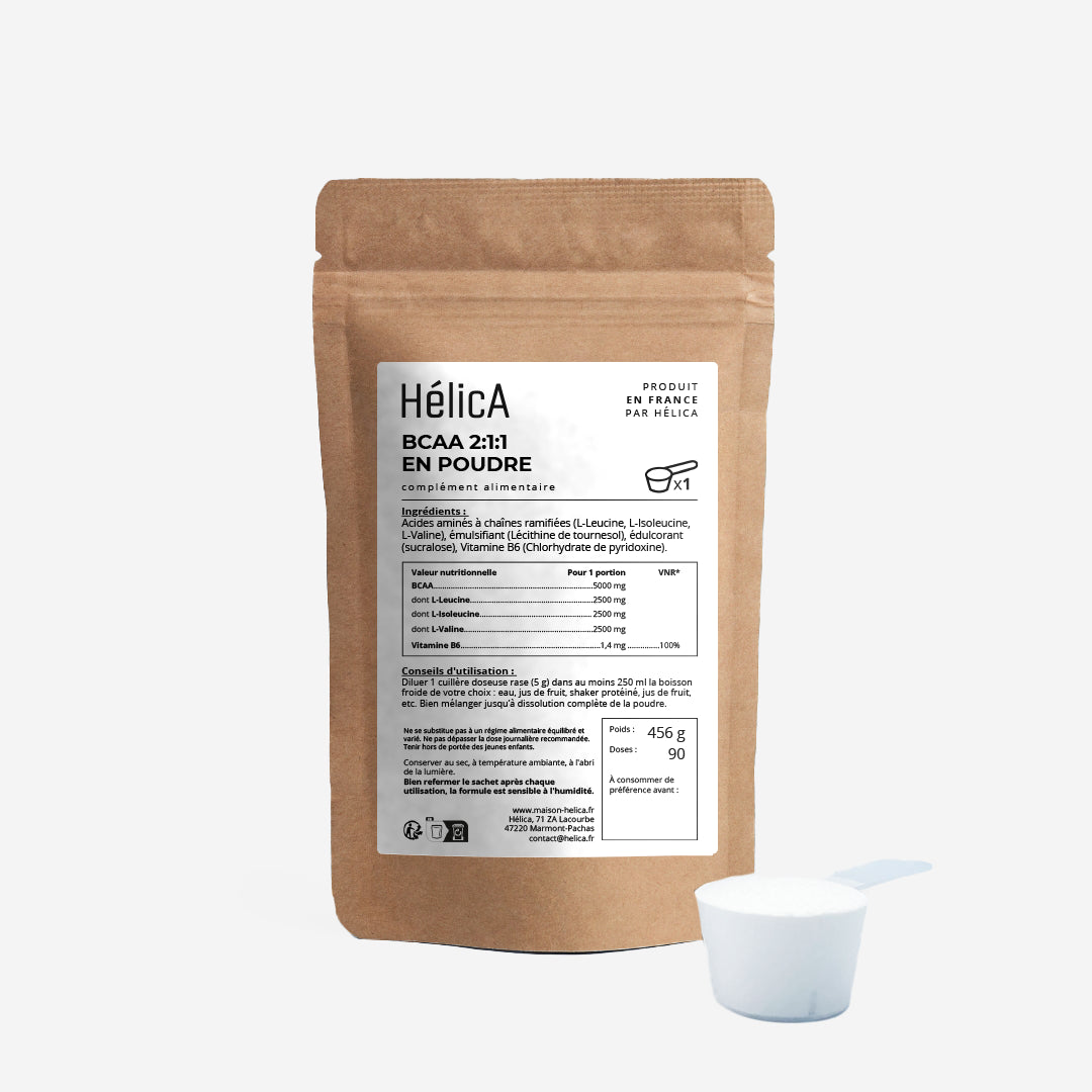BCAA HélicA Recharge 90 doses