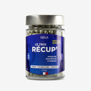 Le Trio Récup' par HélicA, complément pour sportif à base de spiruline, magnésium et vitamines ( et B6).