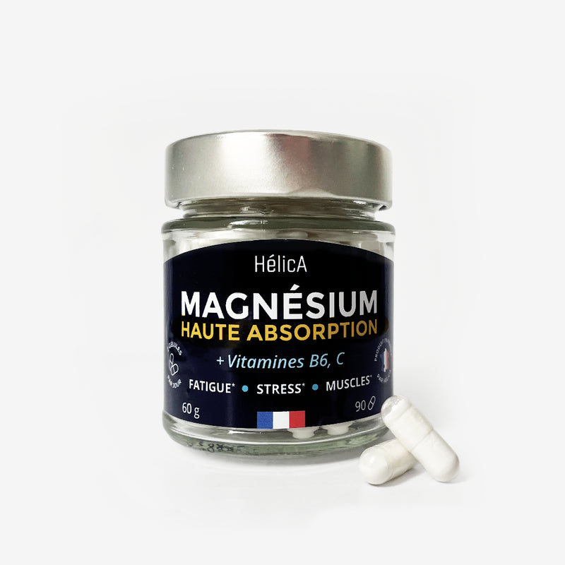 Magnésium Haute Absorption enrichi en Vitamine C