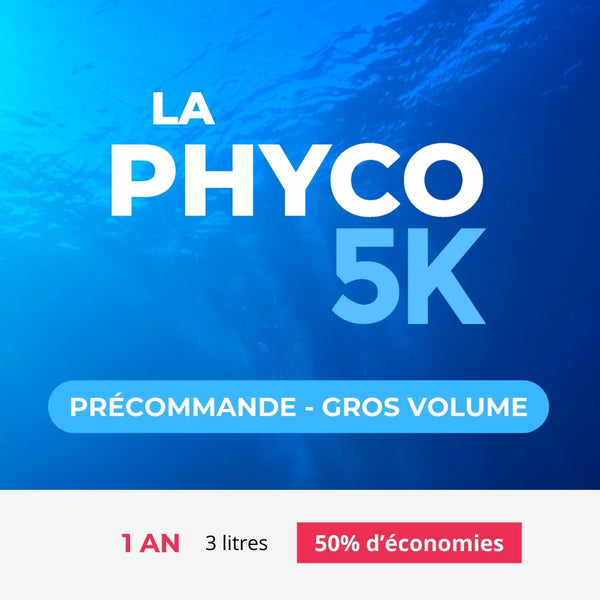 Précommande - Offre HélicA phycocyanine en gros - 1 an - 3 litres