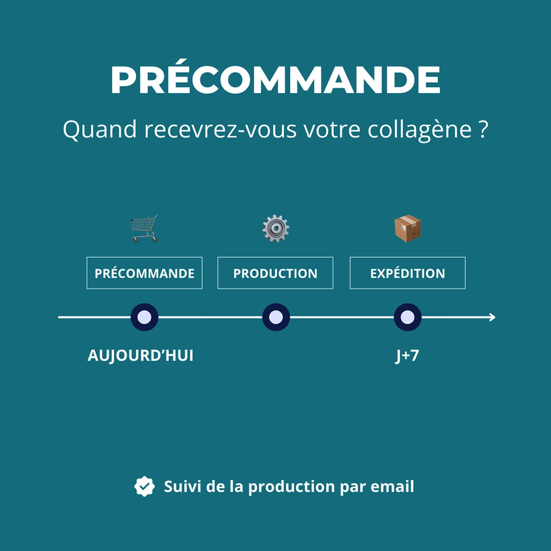 Précommande collagène marin  – expédition dans 7 jours – suivi par email