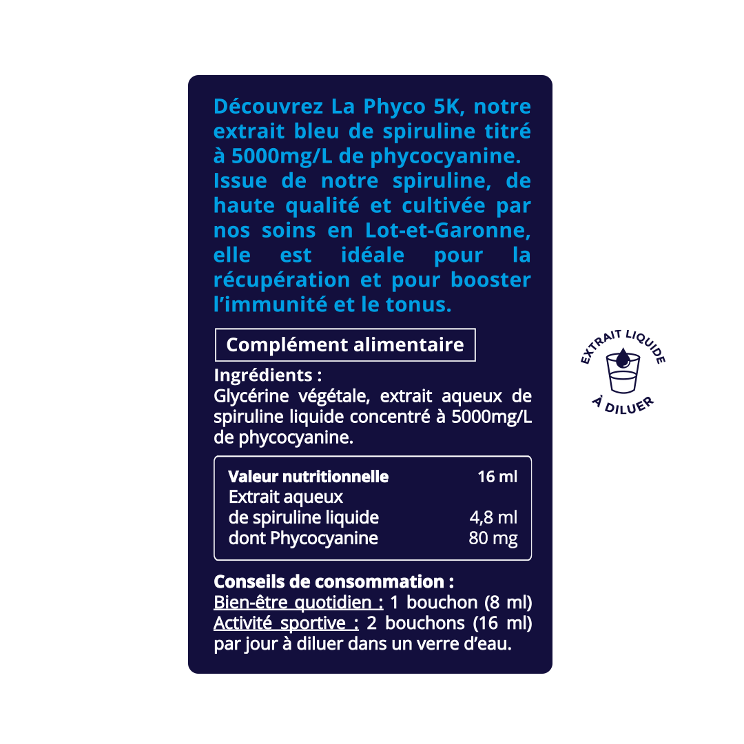 Contre-étiquette La Phyco 5K