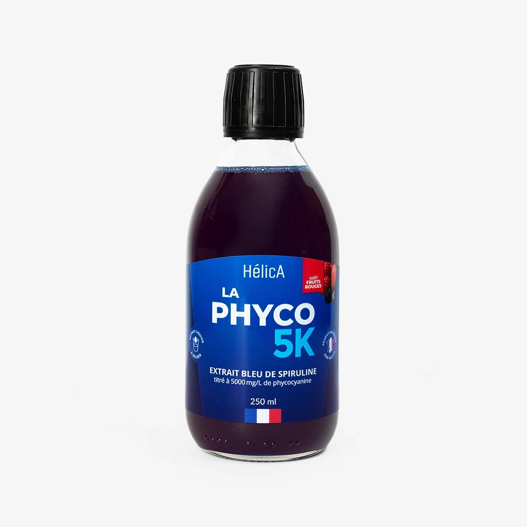 Phycocyanine aromatisée fruits rouges