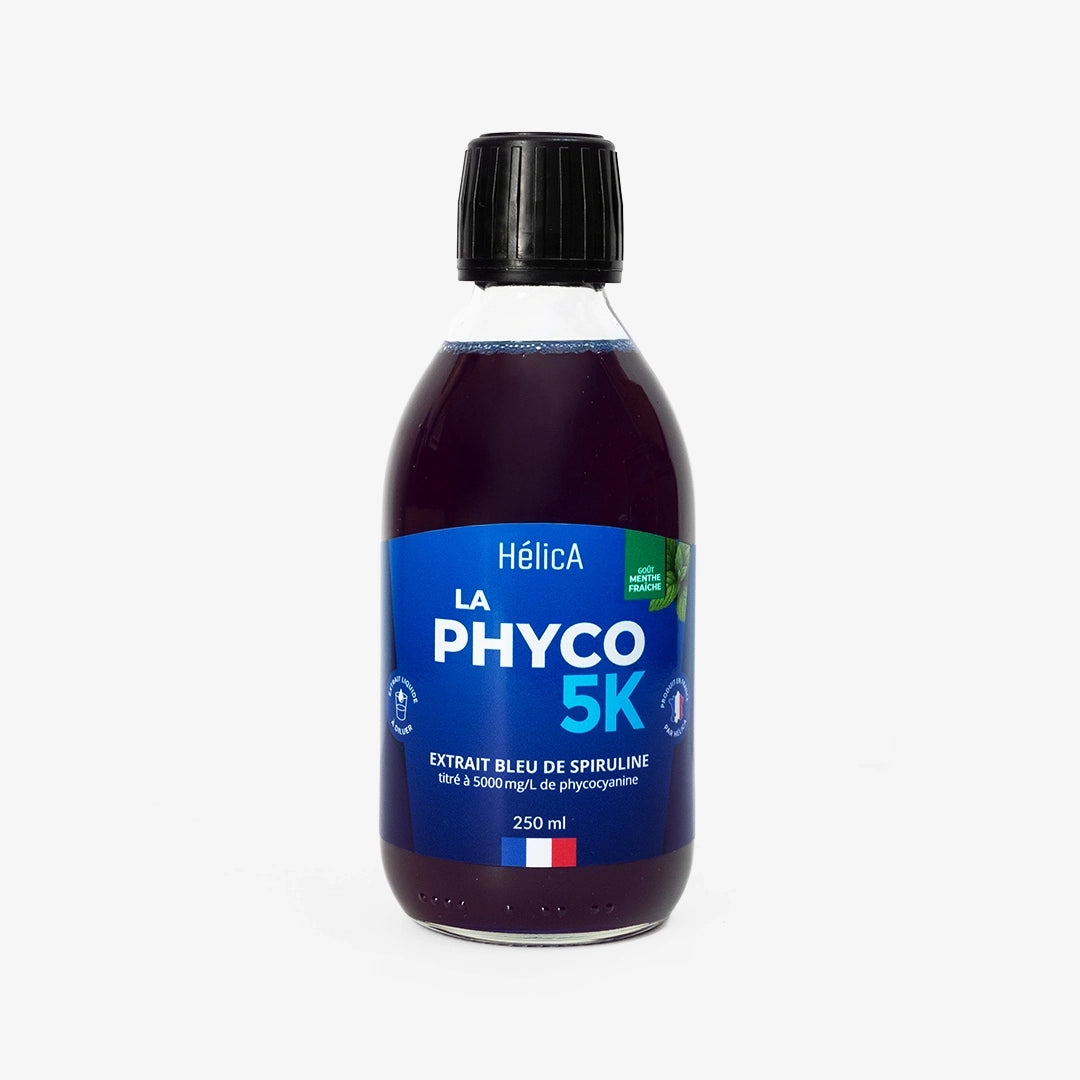 Phycocyanine aromatisée menthe fraîche
