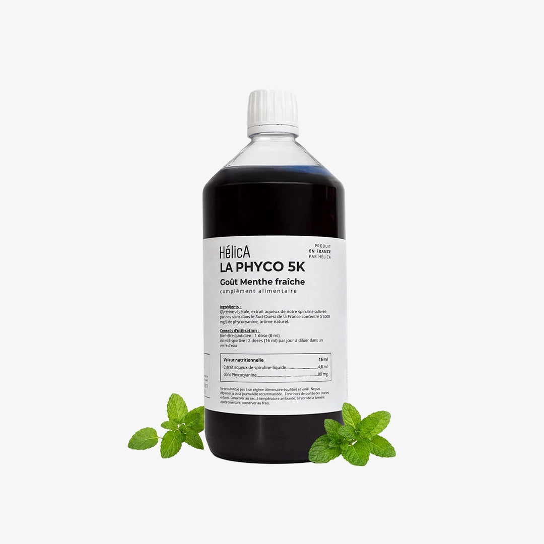 Format économique phycocyanine aromatisée menthe fraîche meilleur prix