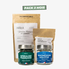 Pack 3 mois confort intestinal HélicA